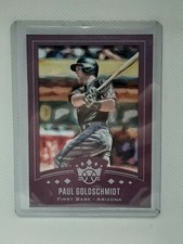 Paul Goldschmidt 2019 Diamond Kings Baseball PLUM FRAME Arizona Diamondbacks