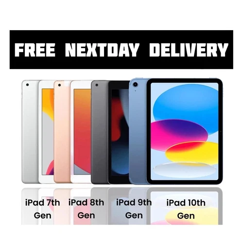 📱 Apple iPad 6th / 7th / 8th / 9th / 10th Gen | Wi-Fi Only | 32GB / 64GB / 128G
