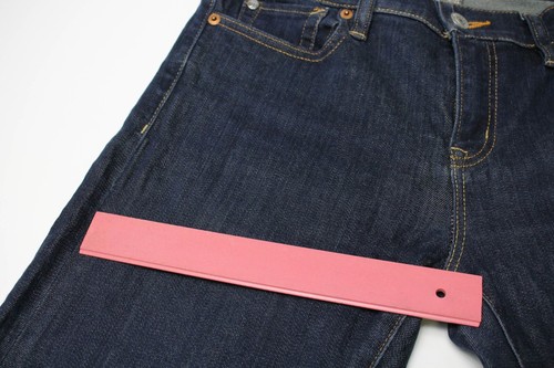 RALPH LAUREN Denim&Supply Jeans Super Skinny Donna W29/L32 Blu Scuro Stretch - Foto 7 di 11