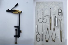 Fliegenbindestock Regent 360° drehbar Schraubhalter für Tisch4006+ 10 Werkzeuge