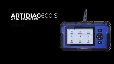 2026 TOPDON ArtiDiag 600S Automotive OBD2 Scanner 9 Hot Resets