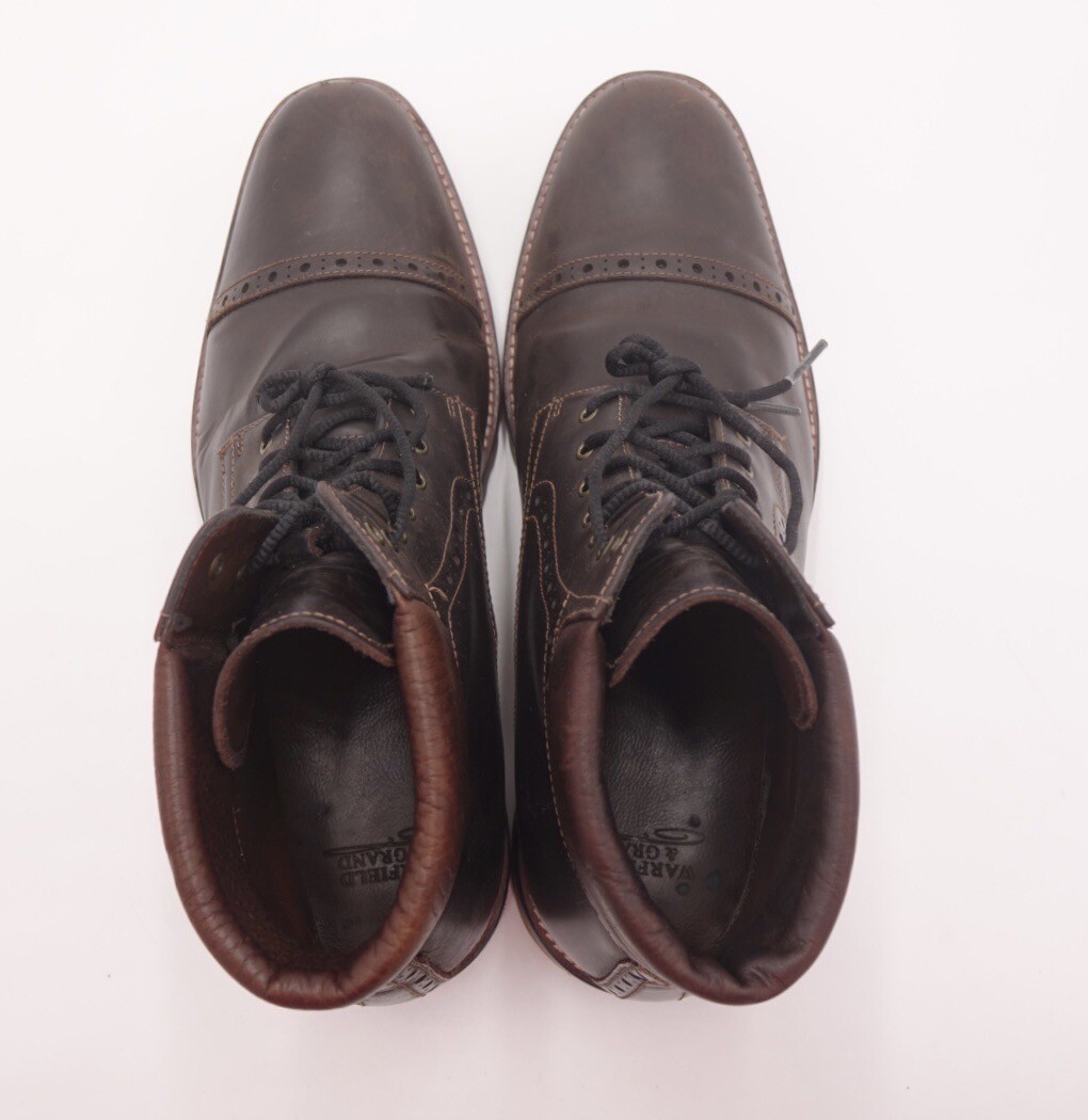 Size 13 - Warfield & Grand Presidio Leather Cap Round Toe  display picture 2