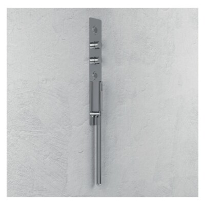 Wand-Set Wandeinbau Edelstahl verchromt glänzend Umsteller Dusche