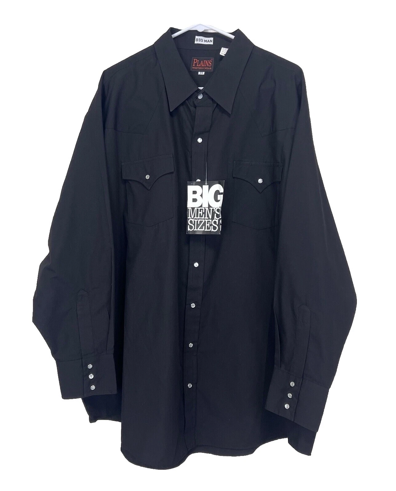 Long Sleeve Big & Tall Size 3XL Shirts for Men