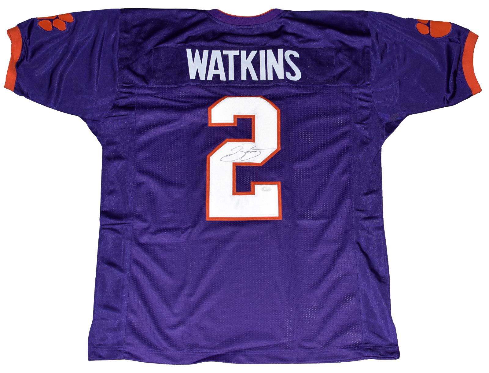 Sammy Watkins Autographed Signed Clemson Tigers PURPLE #2 JERSEY JSA 