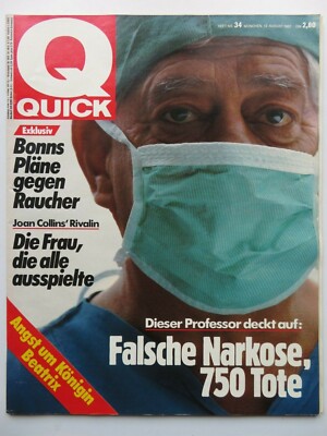 Quick Nr 34/1987, Elvis, Amanda Lear, Harold Faltermeyer, Romina Danielson
