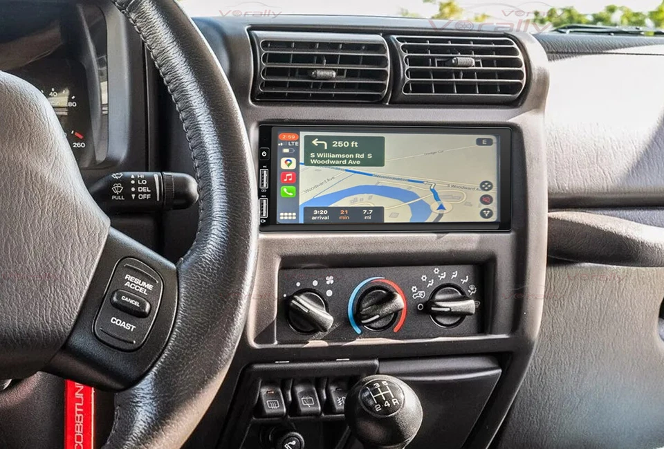 For Jeep Wrangler 1997-2002 Jeep TJ Apple Carplay Stereo Radio Android Nav Play - Imagem 3 de 4