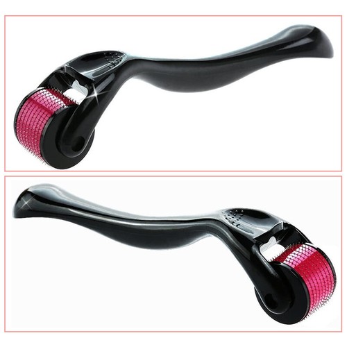 Rullo derma barba per perdita capelli crescita barba titanio rullo derma micro - Foto 3 di 12