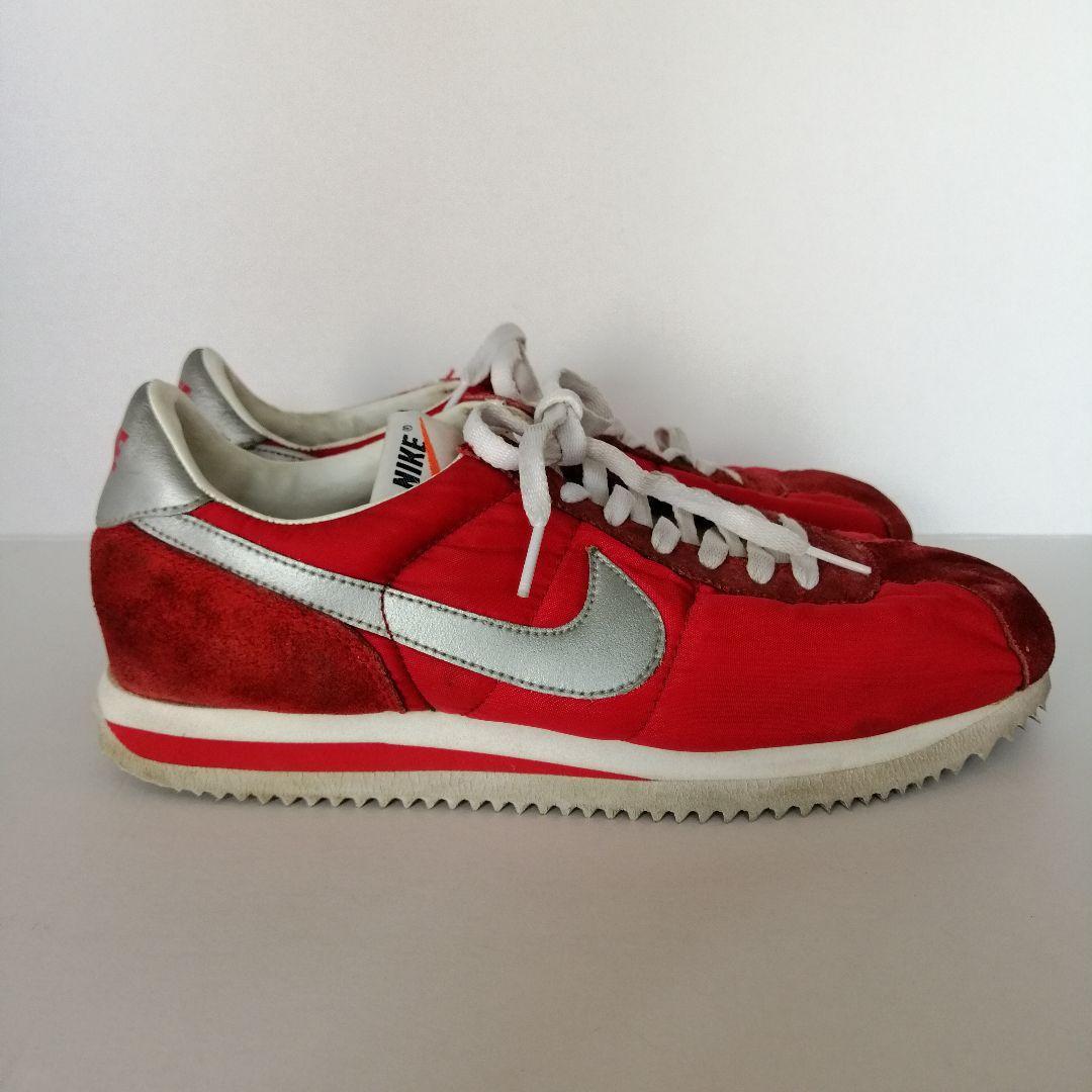 NIKE CORTEZ 2 Red x Silver US9.5 Men's 