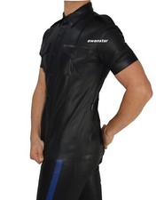 awanstar real leather slim fit leather shirt perforated leather shirt leather shirt