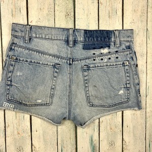 denim shorts size 24
