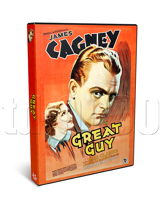 Great Guy (1936) James Cagney Crime, Drama, Film-Noir Movie on DVD