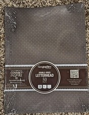 Geographics Dual Tone Cappicino/Cream Geometric Shape 50 sheets