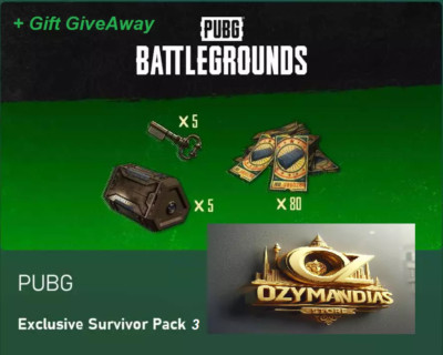 PUBG PlayerUnknowns Battlegrounds Survivor Pack 3 August of 2024 XBOX Exclusive