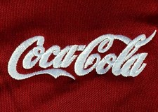 Coca-Cola IL MIGLIORE ECO رجالي's أحمر Polo قميص Size Medium - جديد مع البطاقات