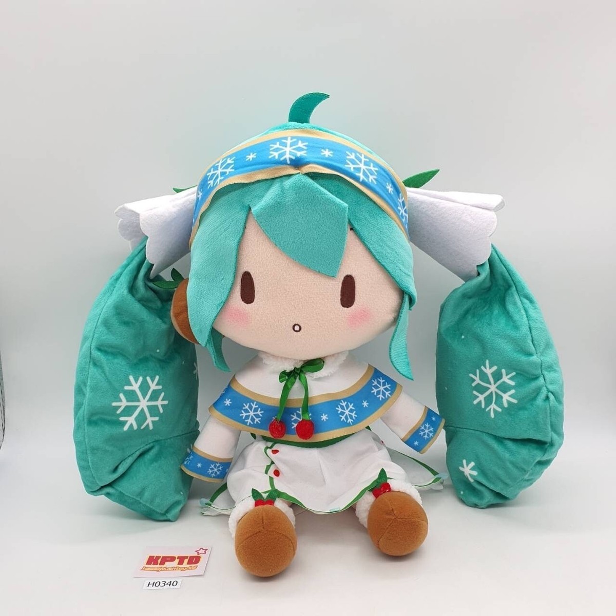 Hatsune Miku Snow H340 VOCALOID Hatsune Miku SEGA 2015 Plush 12