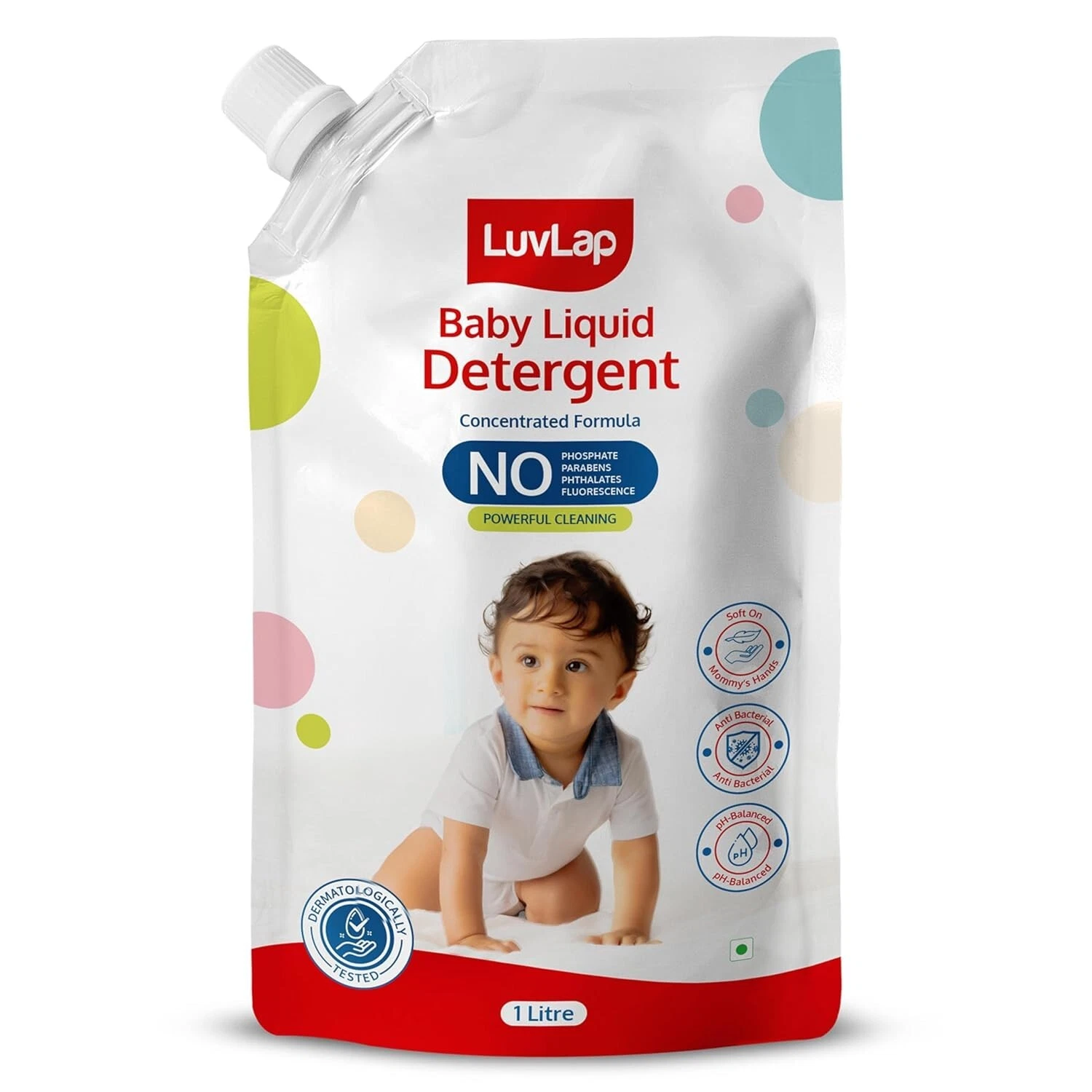 LuvLap Baby Laundry Detergent Refill pack- 1000ml
Opens in a new window or tab