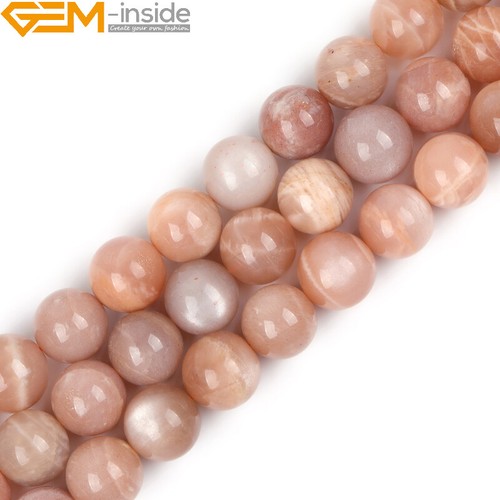 15" Natural Round Gemstone Beads Wholesale 6mm 8mm 10mm Spacer Lot Jewellery - Picture 302 of 385