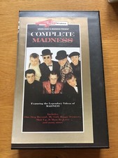 COMPLETE MADNESS-VHS 1985