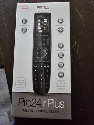 Universal Remote Pro Control Pro24.r Remote , ProLink.r Processor & Pro24 Dock