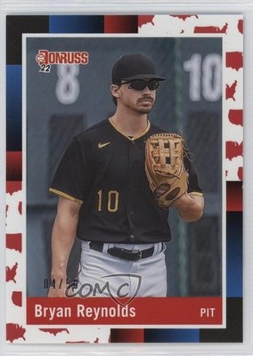 2022 Panini Donruss Retro 1988 America 4/50 Bryan Reynolds #243 3gb