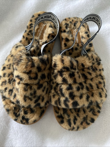 KOOLABURRA BY UGG WOMEN'S SLIPERS WITH STRAPS LEOPARD PRINT SIZE 7 - Picture 1 of 9