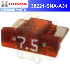 Genuine Honda 7.5A Low Profile Fuse 38221-SNA-A31