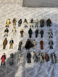 Vintage Star Wars Bundle Of 30 Figures Including Last 17