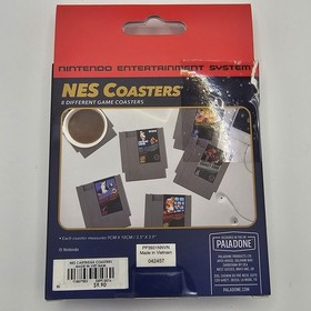 NES Nintendo Coasters 7 Set Mario 1 2 3 Excitebike Zelda Metroid Donkey Kong