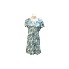 Women's Aqua Tango Mango Short Sleeve Seaside Dress, Size Medium, NWT