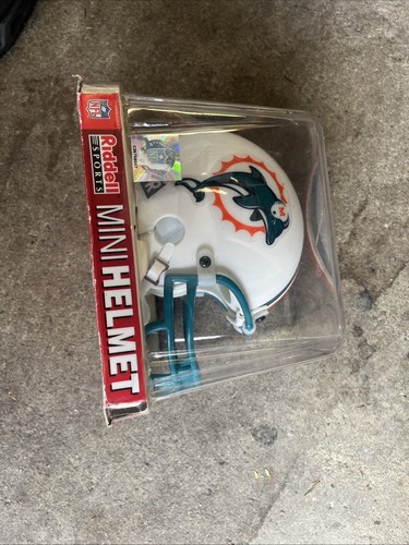 Miami Dolphins NFL Riddell 3 5/8 Mini Football Helmet Vintage 1995 NFLP - Picture 4 of 5