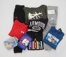 NWT 9pc Nike Under Armour Jordan Shirts Joggers Sweatshirt Lot Bundle sz 5