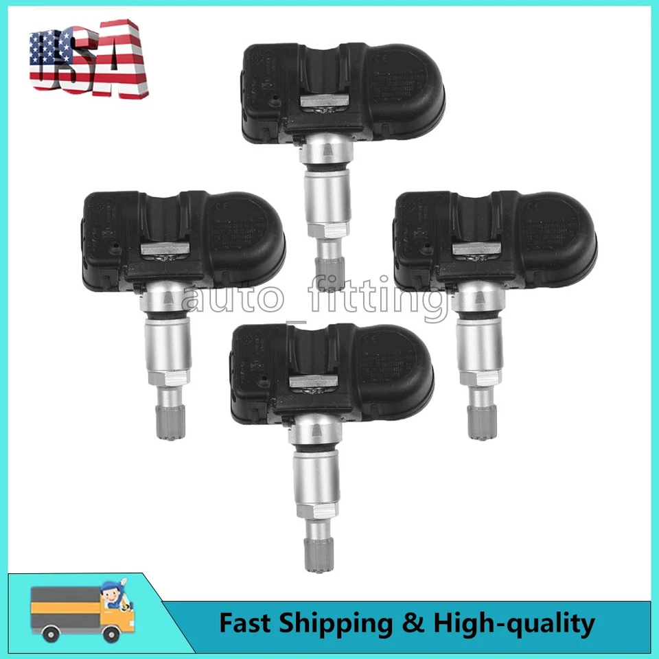 Sensor de pressão de pneu 4 peças TPMS para Benz C250 C300 C350 E250 E350 A0009057200 - Imagem 2 de 4