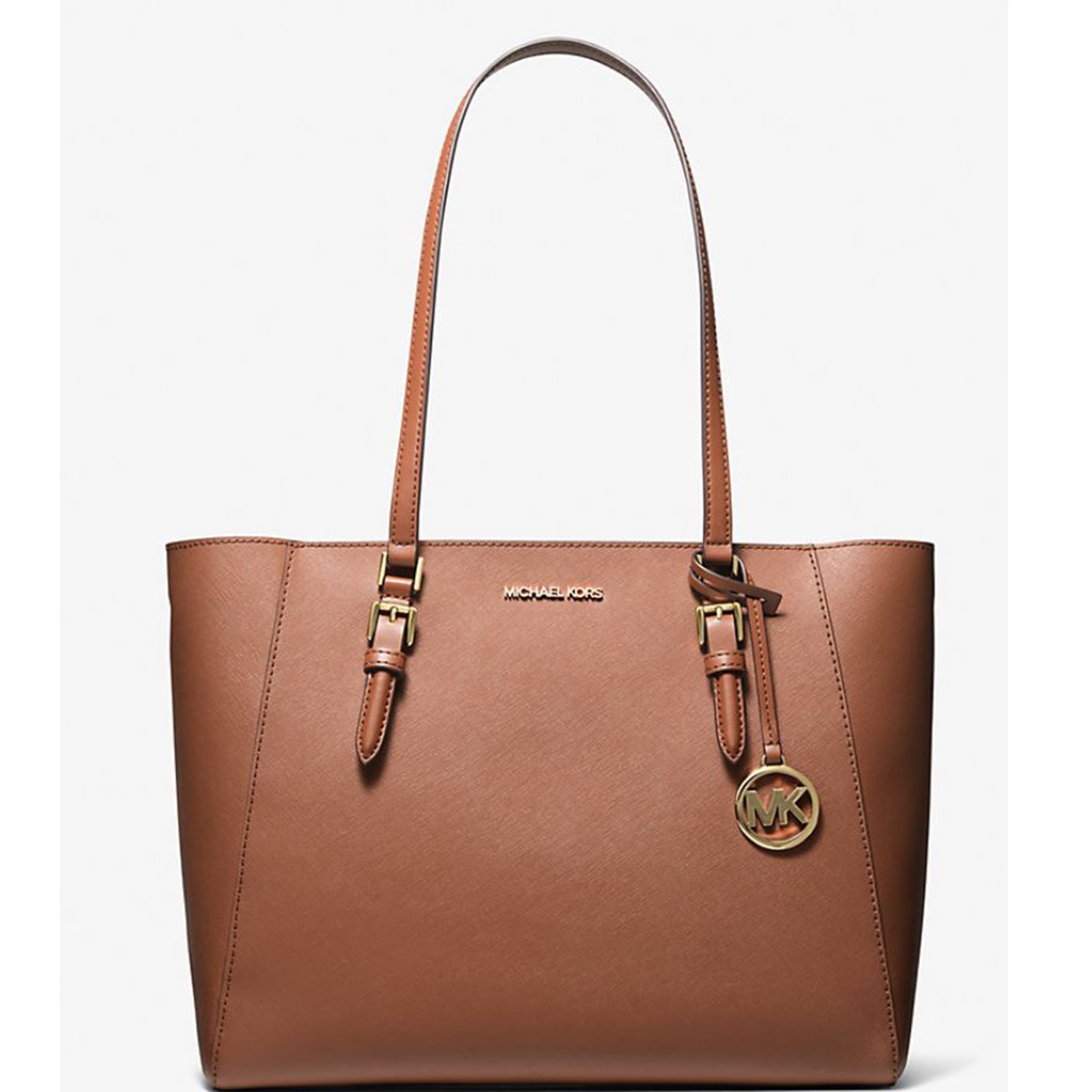 Michael Kors Charlotte Large Saffiano Leather 3-in-1 Tote Bag Luggage 35R3GCFT3T