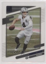 2021 Panini Clearly Donruss Blue 44/99 Derek Carr #28 0cz