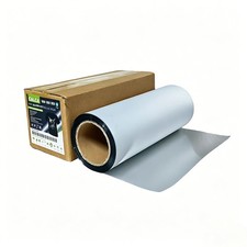 US Stock CALCA Silver 24in x 164ft DTF Metallic Film, Cold Peel Specialty Roll