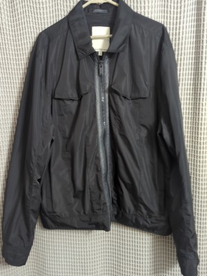 Calvin Klein Jeans mens black insulated waterproof rain jacket XXL 