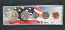 2013 Birth Year Set 5 Bright Uncirculated Coins FREE SHIPPING