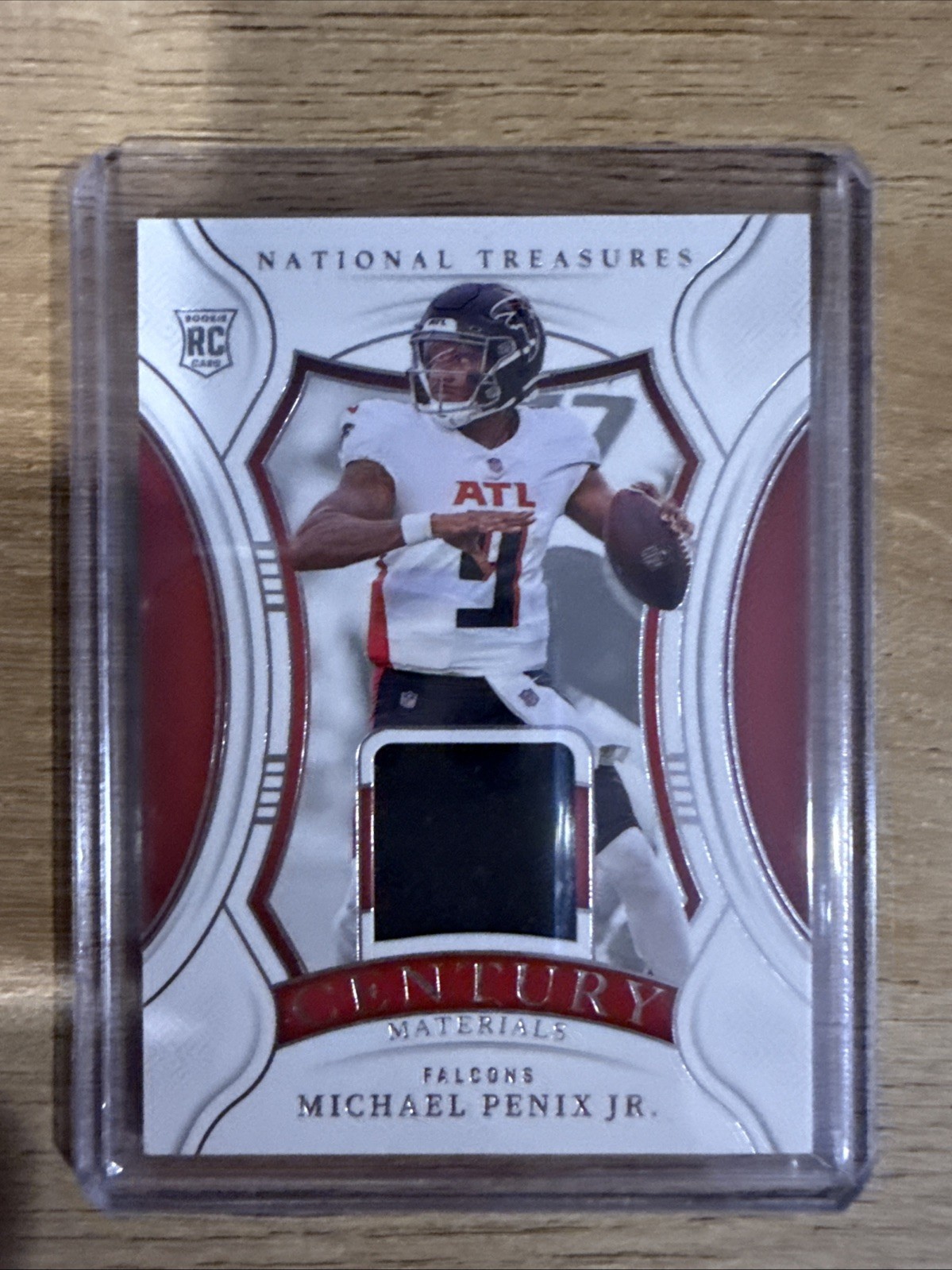 2024 National Treasures Century Michael Penix Jr RC Rookie Patch 2/99