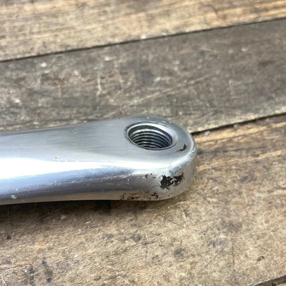 Vintage Shimano Ultegra FC-6500 Left Crank Arm 172.5mm Silver Road Bike Octalink - Image 4 of 4