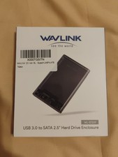 WAVLINK USB 3.0 to SATA 2.5" Hard Drive Enclosure UASP 4TB Support