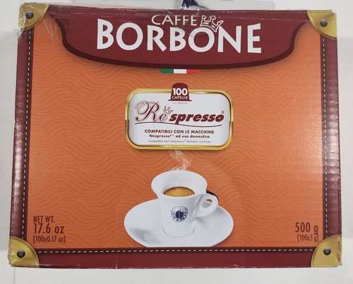 Caffè Borbone Respresso Espressokapsel - Miscela Blu (100er Pack) Ablaufdatum: 11/26