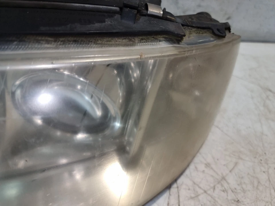 Faro delantero izquierdo pasajero audi a6 n/s lámpara halógena 2003 mk2 oem 4b3941003k Foto 4 de 4
