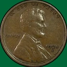 1925-S Lincoln Wheat Cent Extremely Fine XF Coin #40075