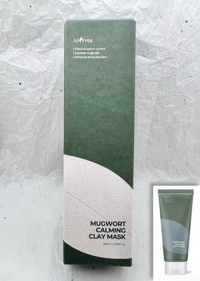 ISNTREE Mugwort Calming Clay Mask 100ml/3.38oz Full Size NWB Exp 4/26