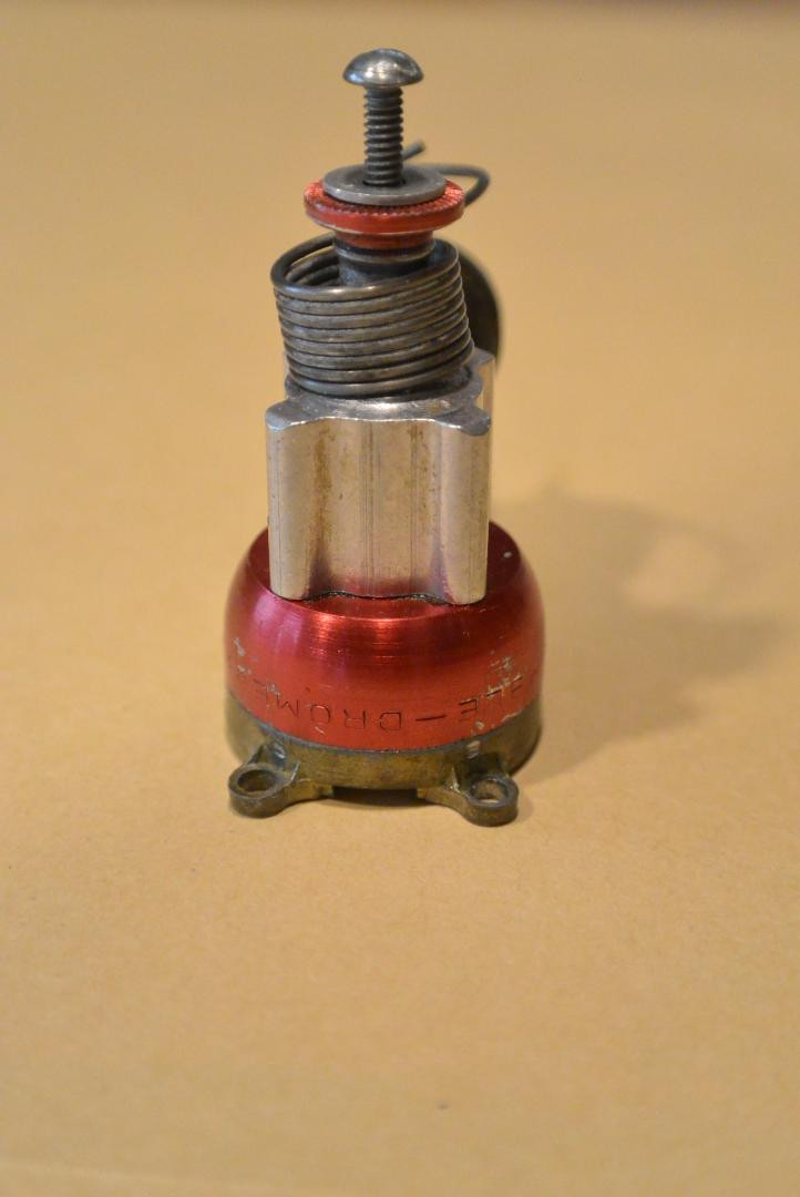 THIMBLE-DROMEの刻印がある COXPeeWee02エンジン Cox Peewee 02 Engine Thimble-Drome R/C Japan - Used, Working