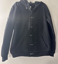 Glowy Zoey Black Youth Large Sweatshirt Kids Long Sleeve Hooded