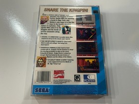 The Amazing Spider-Man vs. Kingpin (Sega CD, 1993) CIB Complete w Reg Card MINT