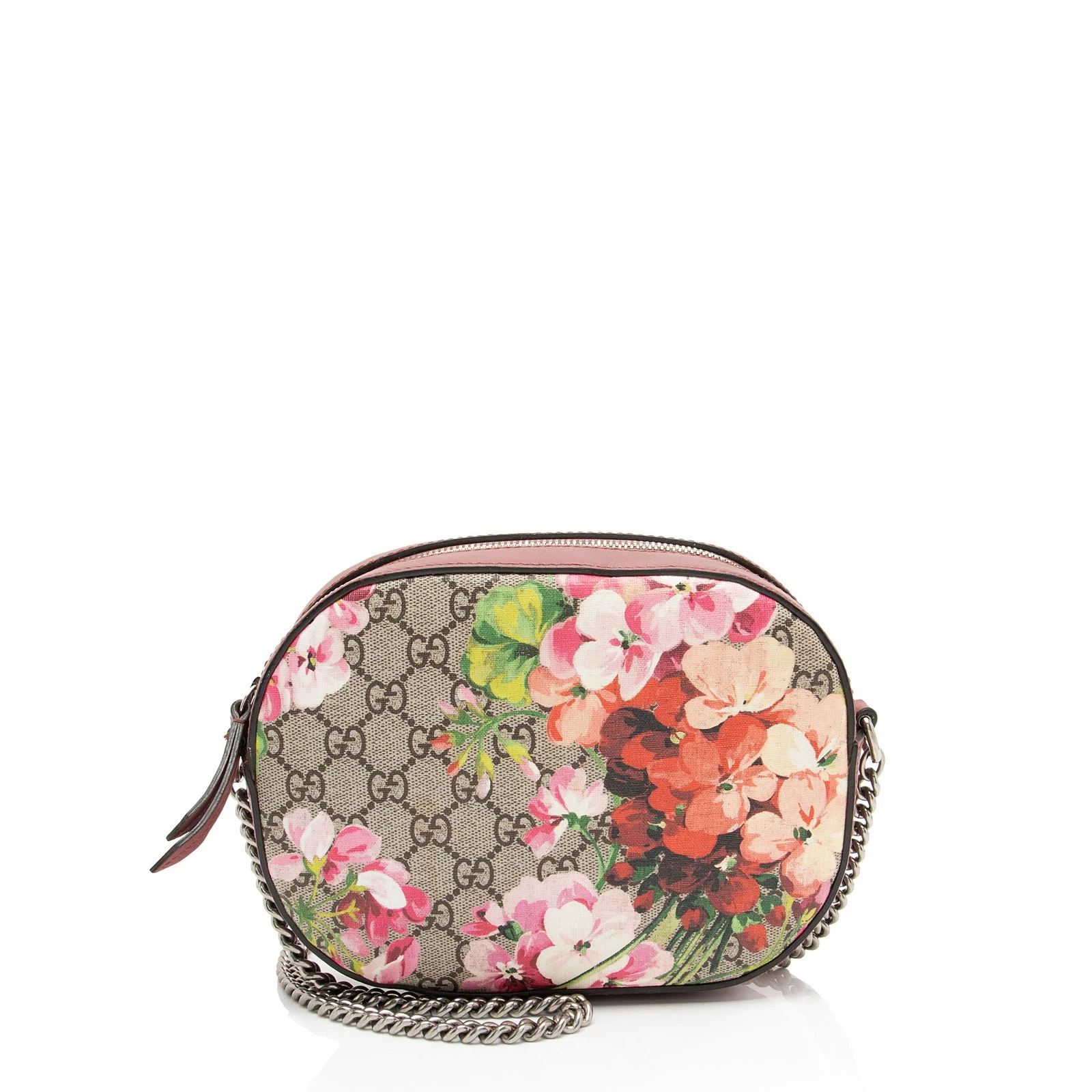 Mini sac chaîne Gucci GG Supreme Blooms
