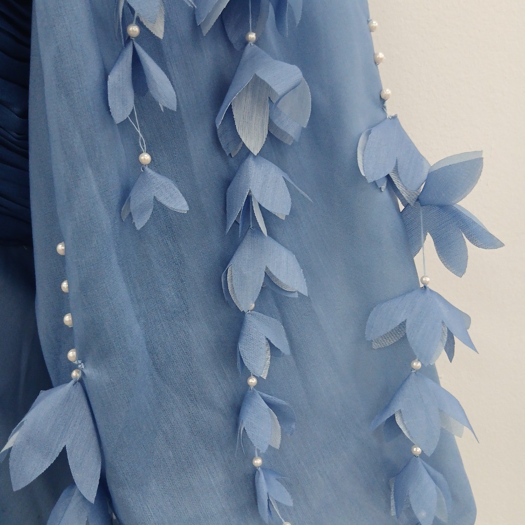 Formal Dresses Karen Millen Royal Blue Dress Scattered Floral